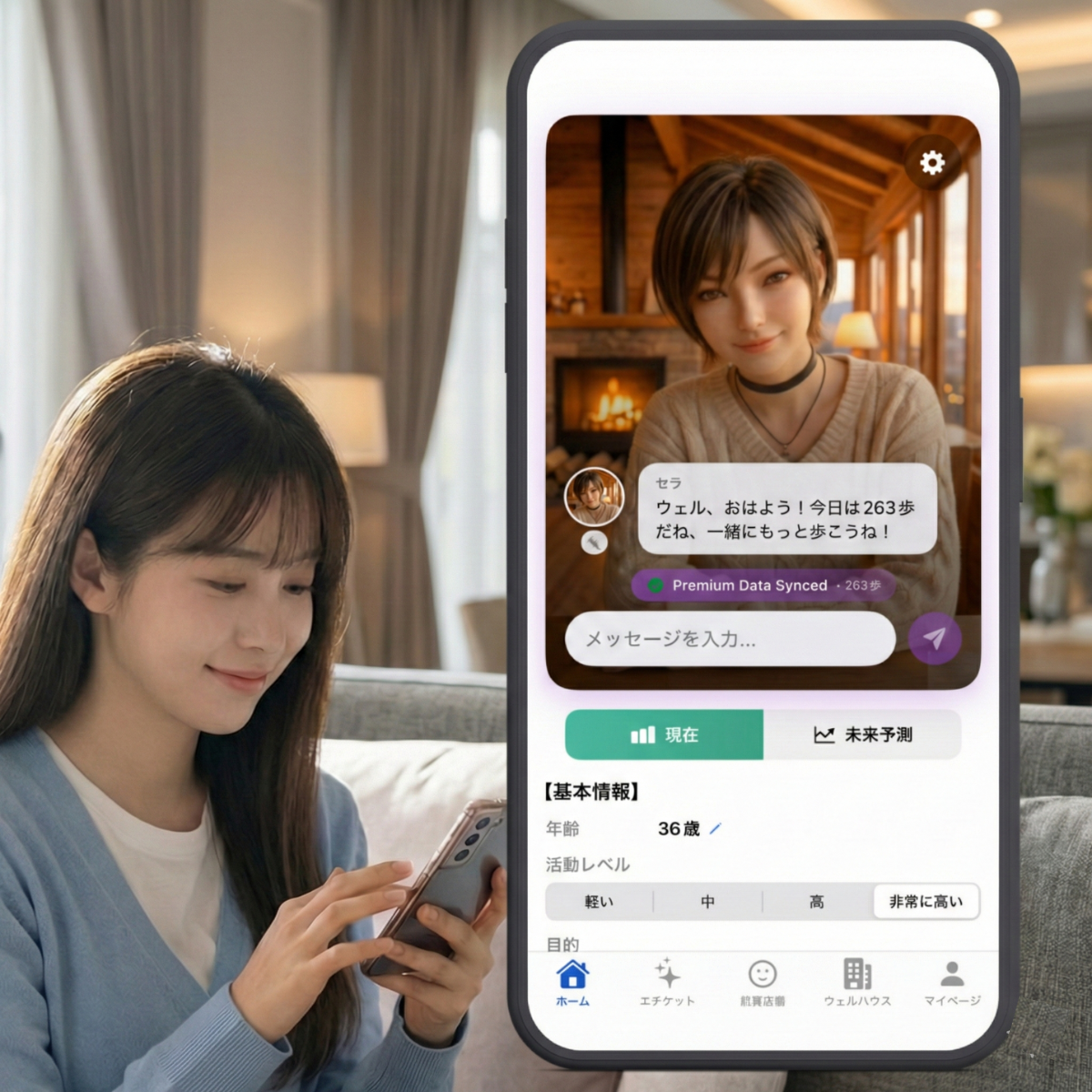 アプリ利用イメージ