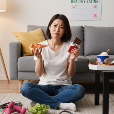 一人だと続かない